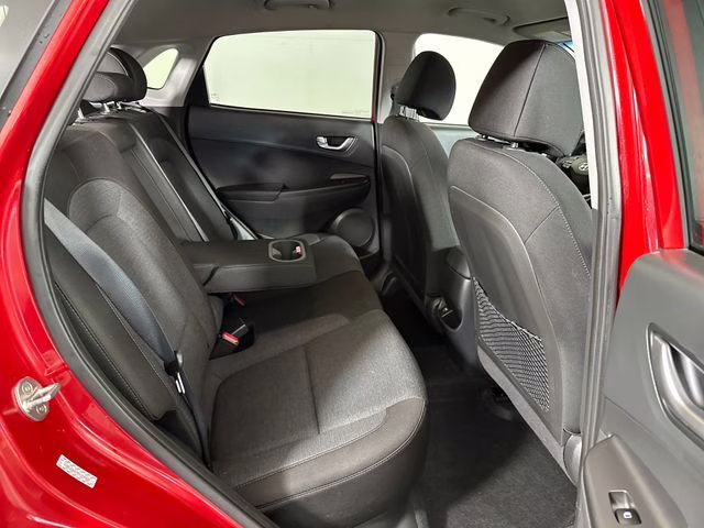 2023 Pulse Red w/Black Roof Hyundai Kona Electric SE FWD SUV