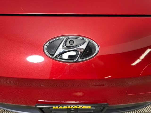 2023 Pulse Red w/Black Roof Hyundai Kona Electric SE FWD SUV