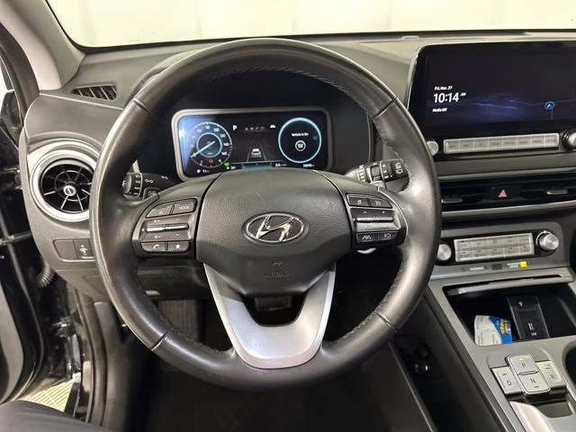 2023 Abyss Black Pearl Hyundai Kona Electric SEL FWD SUV