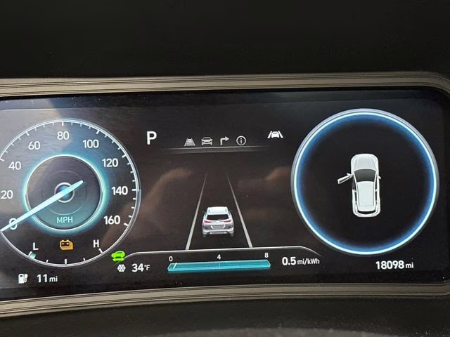 2023 Abyss Black Pearl Hyundai Kona Electric SEL FWD SUV