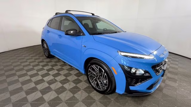 2022 Blue Wave Hyundai Kona N Line AWD SUV