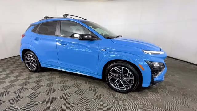 2022 Blue Wave Hyundai Kona N Line AWD SUV