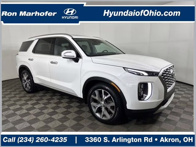2022 Hyper White Hyundai Palisade SEL FWD SUV