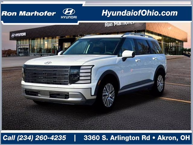 2026 Creamy White Pearl Hyundai Palisade Hybrid SEL Premium AWD SUV