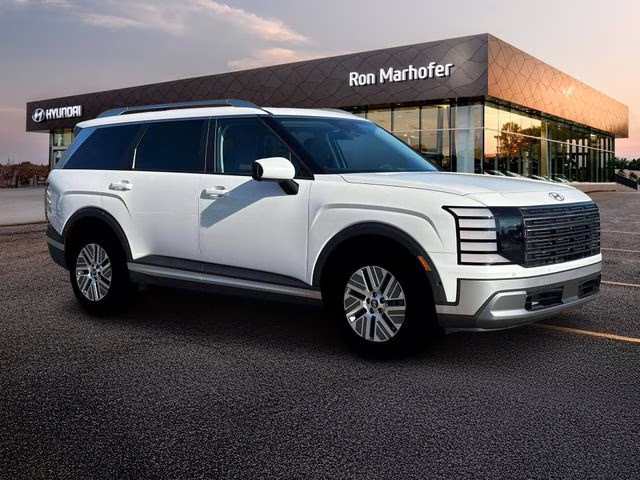 2026 Creamy White Pearl Hyundai Palisade Hybrid SEL Premium AWD SUV