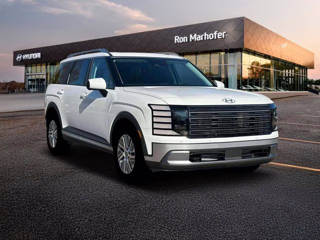 2026 Creamy White Pearl Hyundai Palisade Hybrid SEL Premium AWD SUV