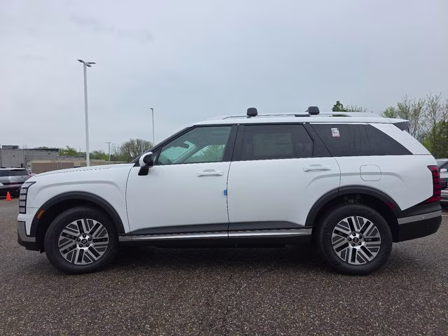 2026 Creamy White Pearl Hyundai Palisade Hybrid SEL Premium AWD SUV