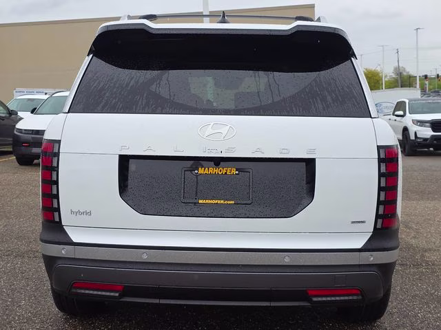 2026 Creamy White Pearl Hyundai Palisade Hybrid SEL Premium AWD SUV