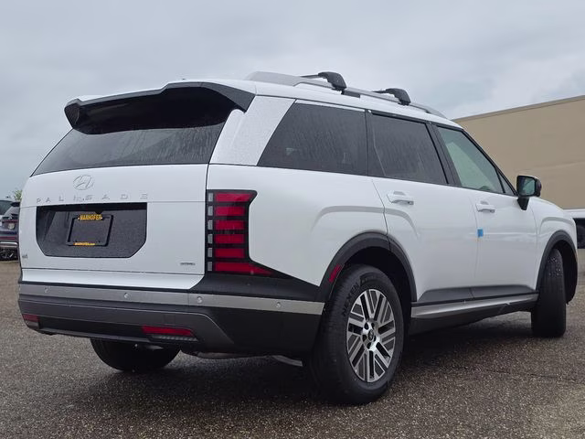 2026 Creamy White Pearl Hyundai Palisade Hybrid SEL Premium AWD SUV