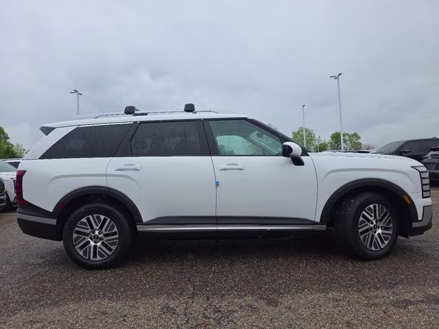 2026 Creamy White Pearl Hyundai Palisade Hybrid SEL Premium AWD SUV
