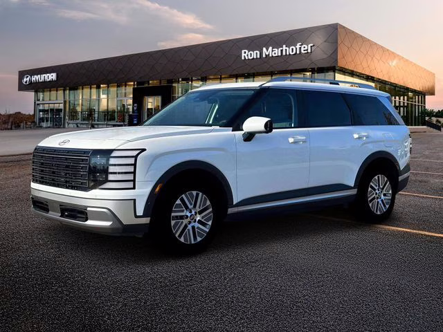 2026 Creamy White Pearl Hyundai Palisade Hybrid SEL Premium AWD SUV