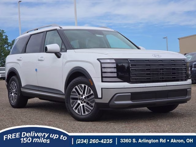 2026 Creamy White Pearl Hyundai Palisade Hybrid SEL AWD SUV