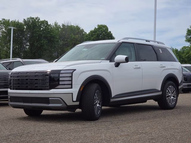 2026 Creamy White Pearl Hyundai Palisade Hybrid SEL AWD SUV