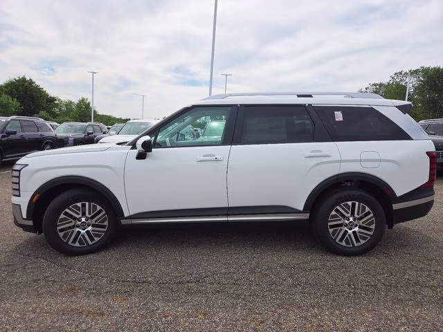 2026 Creamy White Pearl Hyundai Palisade Hybrid SEL AWD SUV
