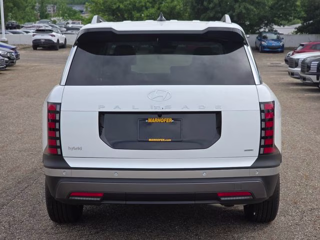 2026 Creamy White Pearl Hyundai Palisade Hybrid SEL AWD SUV