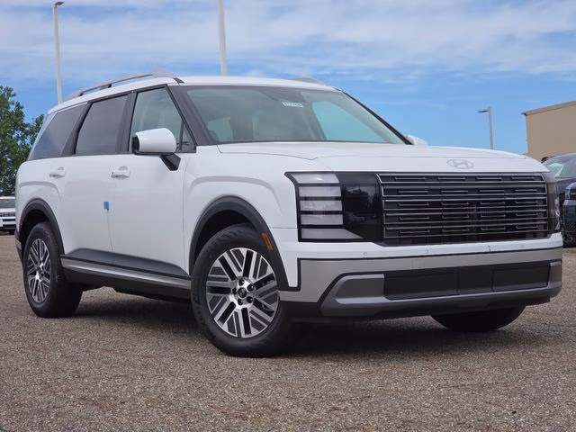 2026 Creamy White Pearl Hyundai Palisade Hybrid SEL AWD SUV