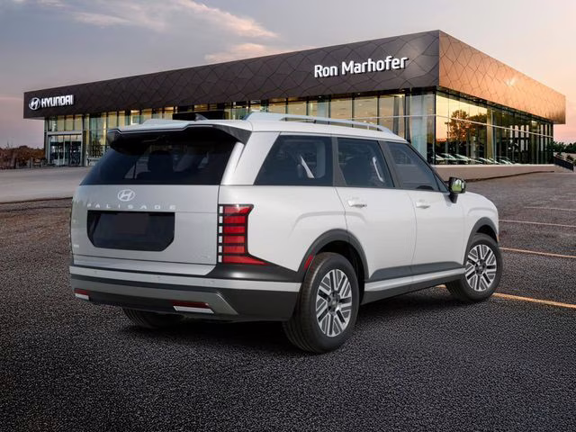 2026 Creamy White Pearl Hyundai Palisade Hybrid SEL AWD SUV