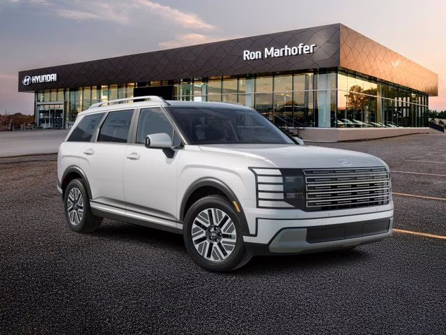2026 Creamy White Pearl Hyundai Palisade Hybrid SEL AWD SUV