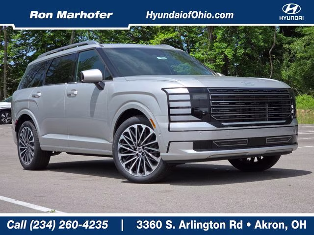 2026 Typhoon Silver Metallic Hyundai Palisade Calligraphy AWD SUV