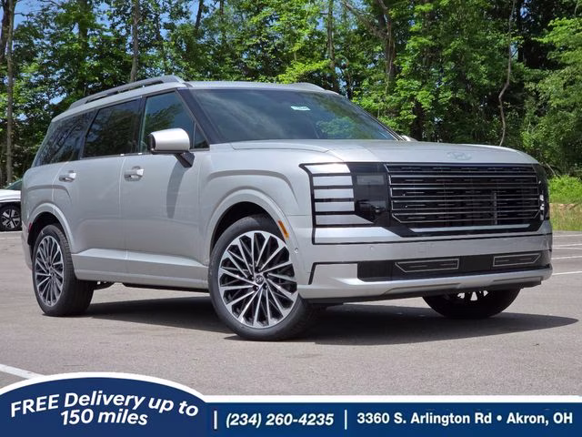 2026 Typhoon Silver Metallic Hyundai Palisade Calligraphy AWD SUV
