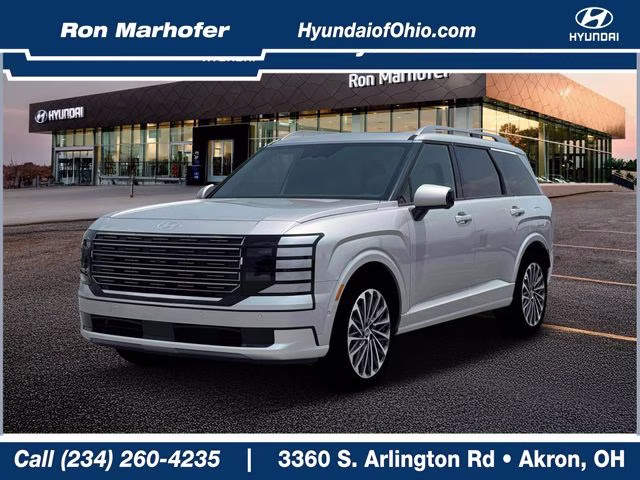 2026 Typhoon Silver Metallic Hyundai Palisade Calligraphy AWD SUV