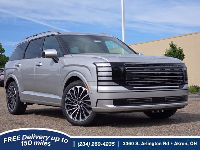 2026 Typhoon Silver Metallic Hyundai Palisade Calligraphy AWD SUV