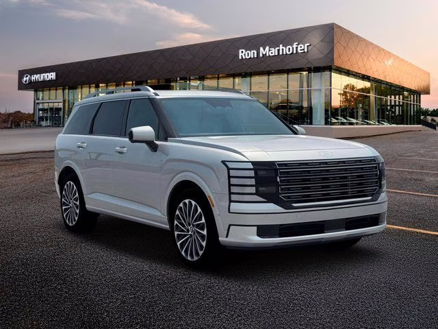2026 Typhoon Silver Metallic Hyundai Palisade Calligraphy AWD SUV