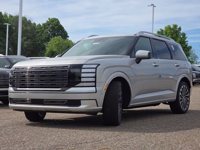 2026 Typhoon Silver Metallic Hyundai Palisade Calligraphy AWD SUV