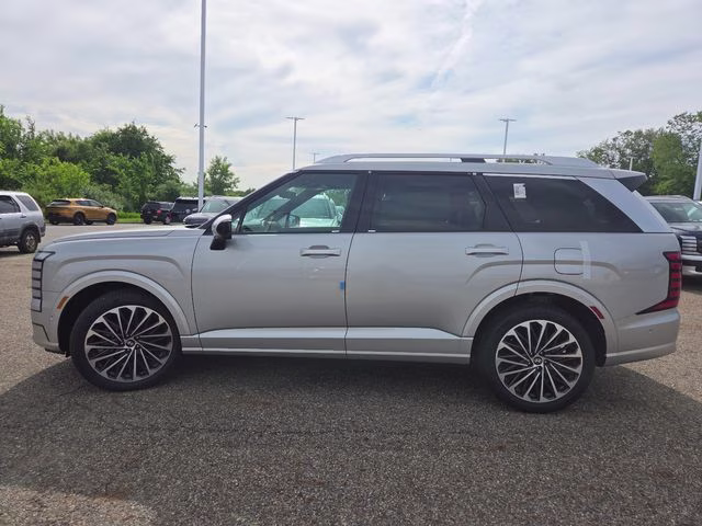 2026 Typhoon Silver Metallic Hyundai Palisade Calligraphy AWD SUV