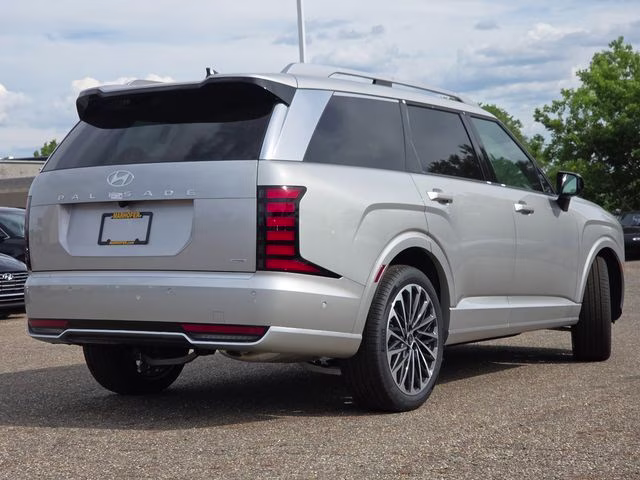 2026 Typhoon Silver Metallic Hyundai Palisade Calligraphy AWD SUV