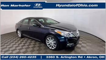 2012 Midnight Blue Pearl Hyundai Azera Base FWD Sedan