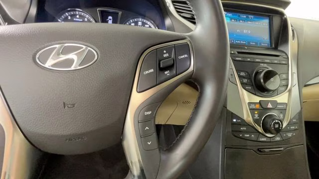 2012 Midnight Blue Pearl Hyundai Azera Base FWD Sedan