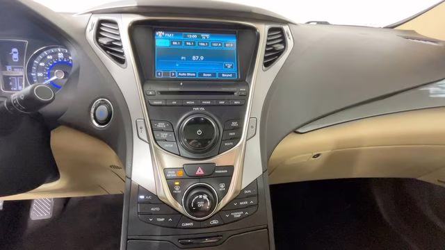 2012 Midnight Blue Pearl Hyundai Azera Base FWD Sedan