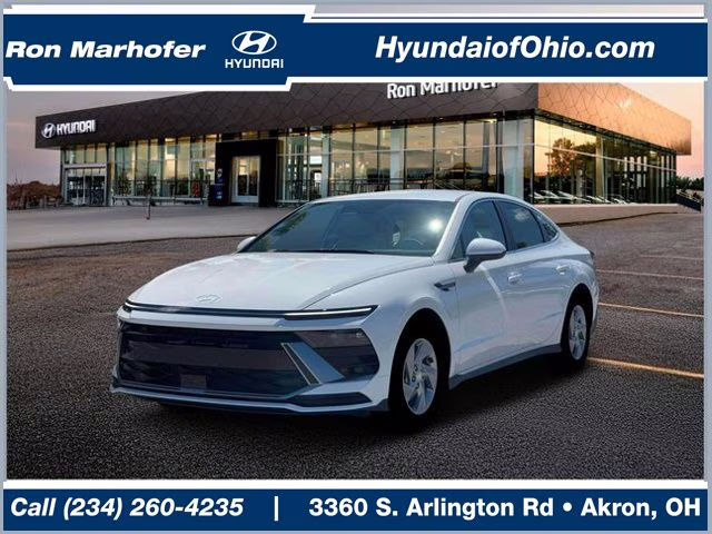 2026 Serenity White Hyundai Sonata SE FWD Sedan