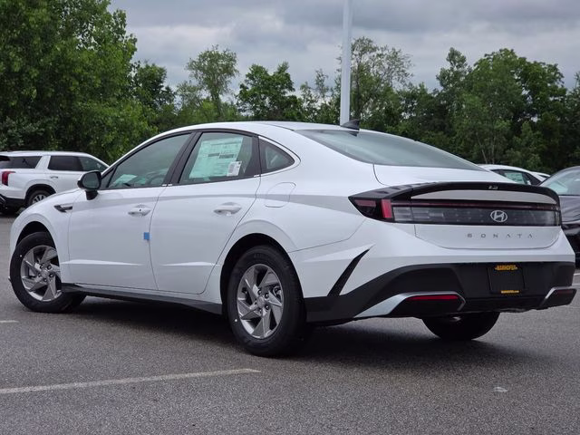 2026 Serenity White Hyundai Sonata SE FWD Sedan