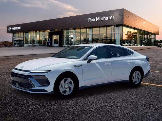 2026 Serenity White Hyundai Sonata SE FWD Sedan