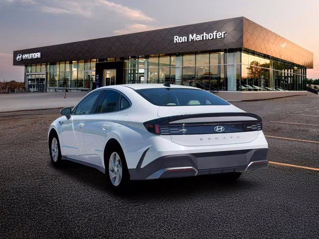 2026 Serenity White Hyundai Sonata SE FWD Sedan