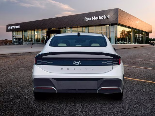2026 Serenity White Hyundai Sonata SE FWD Sedan