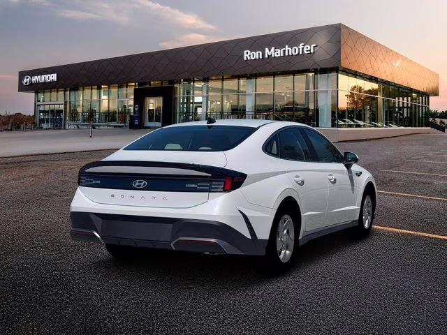 2026 Serenity White Hyundai Sonata SE FWD Sedan