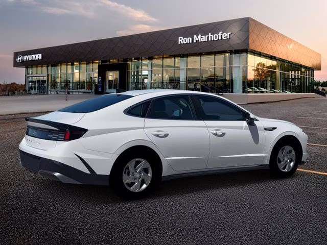 2026 Serenity White Hyundai Sonata SE FWD Sedan