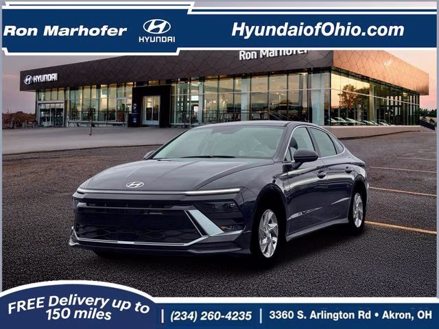 2026 Carbon Blue Hyundai Sonata SE FWD Sedan