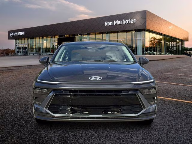 2026 Portofino Gray Hyundai Sonata Hybrid Blue FWD Sedan