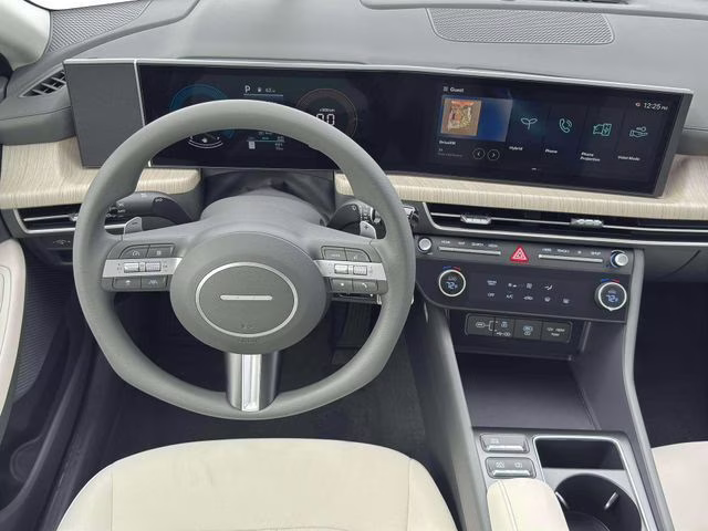 2026 Portofino Gray Hyundai Sonata Hybrid Blue FWD Sedan
