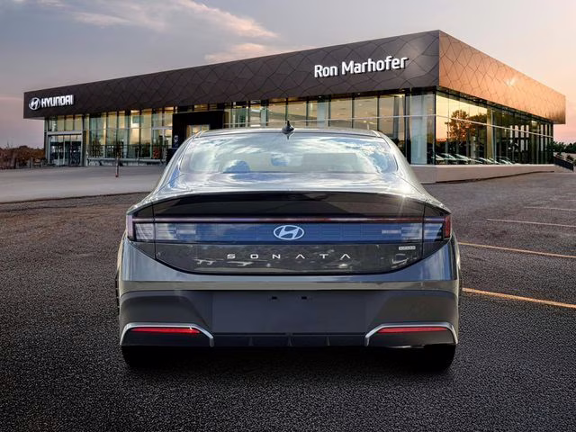2026 Portofino Gray Hyundai Sonata Hybrid Blue FWD Sedan