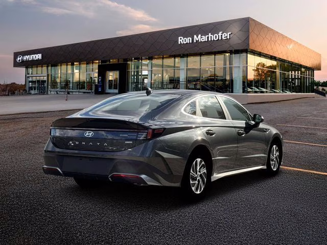 2026 Portofino Gray Hyundai Sonata Hybrid Blue FWD Sedan