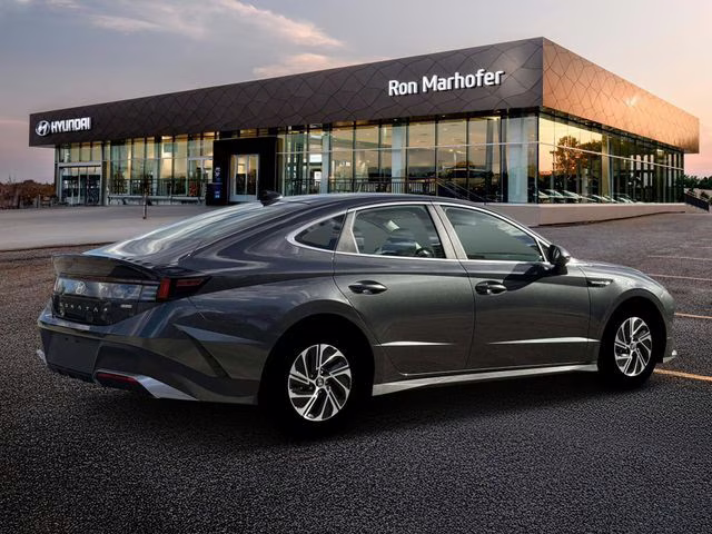 2026 Portofino Gray Hyundai Sonata Hybrid Blue FWD Sedan
