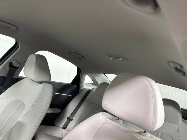 2023 Portofino Gray Hyundai Sonata Hybrid Blue FWD Sedan