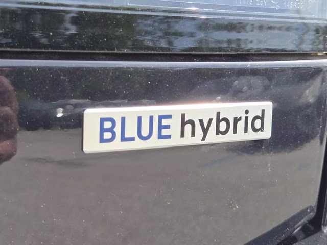 2026 Carbon Blue Hyundai Sonata Hybrid Blue FWD Sedan