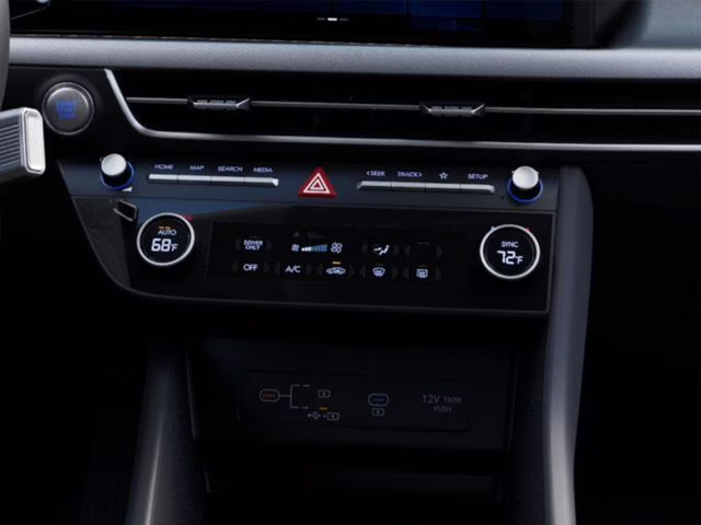 2026 Carbon Blue Hyundai Sonata Hybrid Blue FWD Sedan