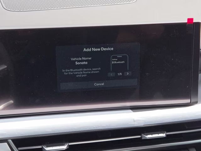 2026 Carbon Blue Hyundai Sonata Hybrid Blue FWD Sedan